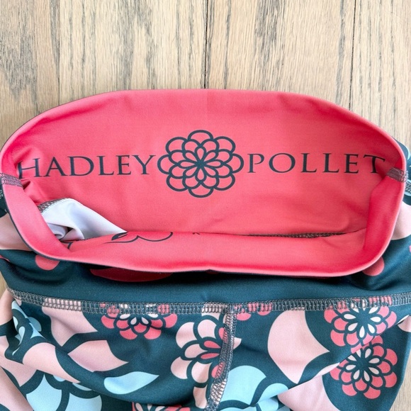 Hadley Pollet Women’s Peach Zinnia Oasis Leggings Size Small - Picture 8 of 10